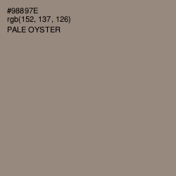 #98897E - Pale Oyster Color Image